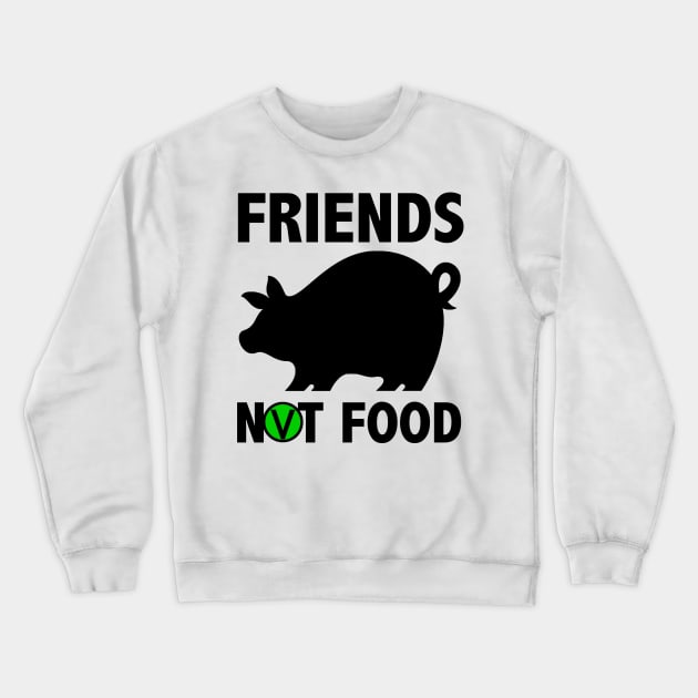 Friends Not Food Crewneck Sweatshirt by seasonofdecay